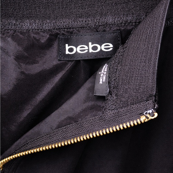 bebe Black High-Low Ruffle Chiffon Skirt - Picture 4 of 4